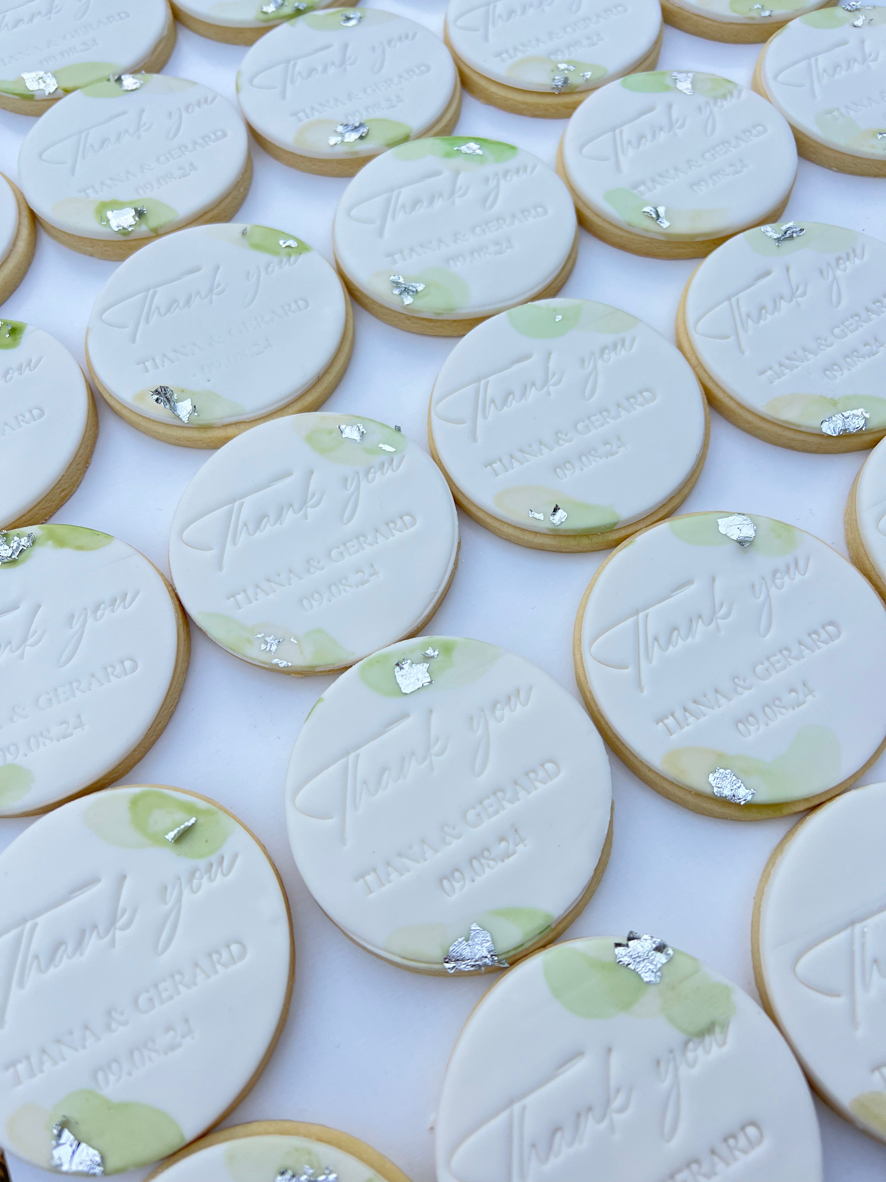 Water Colour Custom Cookies