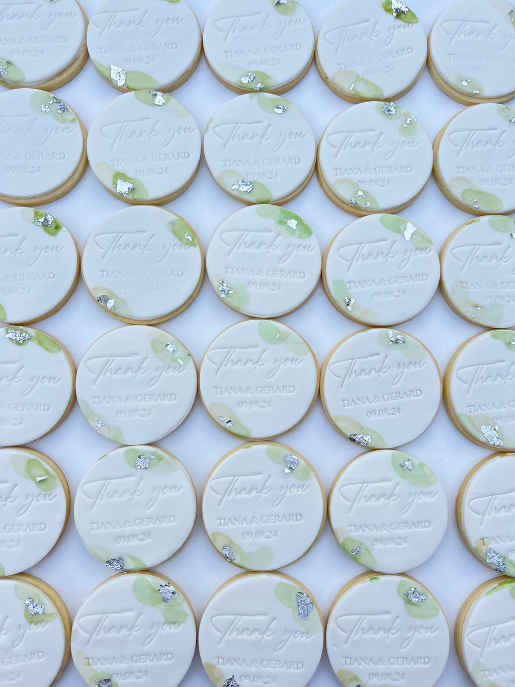 Water Colour Custom Cookies