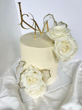 White Rose Cake